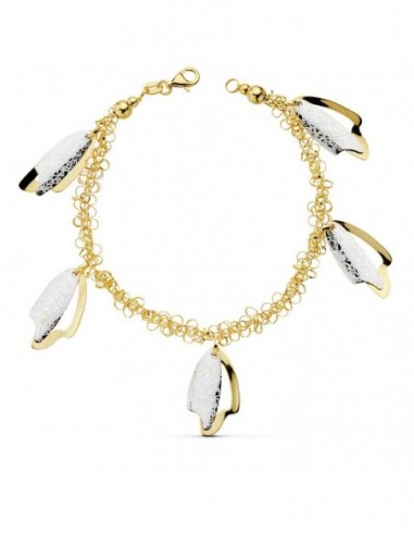 Pulsera Bicolor Fetiches