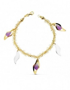Pulsera Fetiches Bicolor