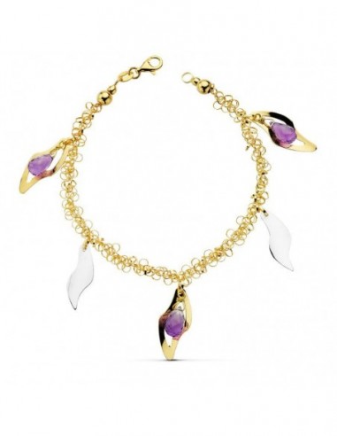 Pulsera Fetiches Bicolor