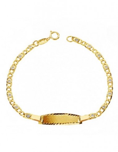 Pulsera Esclava Circonita