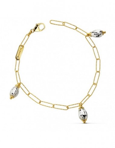 Pulsera Bicolor Eslabones