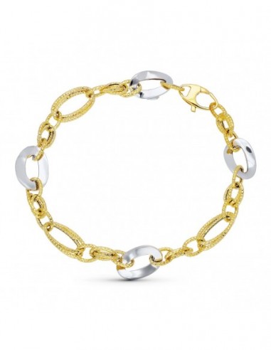 Pulsera Bicolor Eslabones