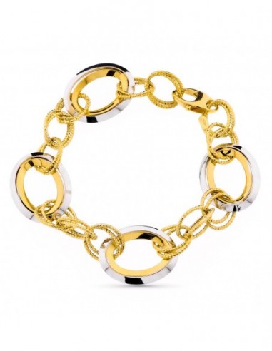 Pulsera Bicolor Eslabones