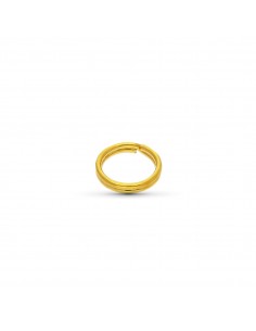 18K FORNITURA DE ORO AMARILLO DE LLAVERILLO. 7 MM