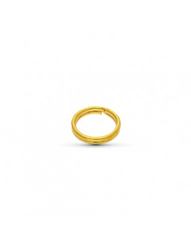 18K FORNITURA DE ORO AMARILLO DE LLAVERILLO. 7 MM