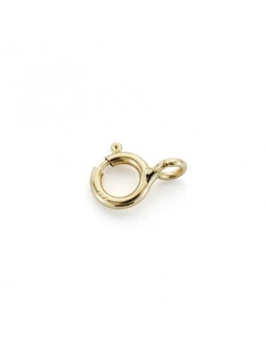 18K FORNITURA REASA 6 MM LIGERA ORO AMARILLO