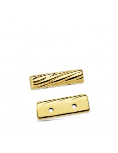18K FORNITURA SEPARADOR HILOS DE COLLAR. ORO AMARILLO PRECIO UNIDAD