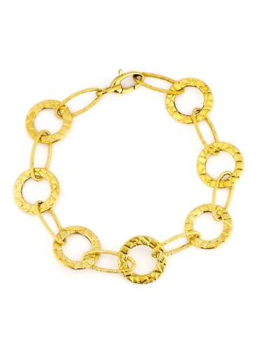 18K PULSERA ORO AMARILLO ESLABONES