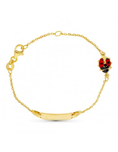 18K PULSERA ESCLAVA ORO AMARILLO MARIQUITA 16CM