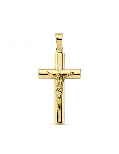 18K CRUZ CRISTO. 27 X 15 MM.