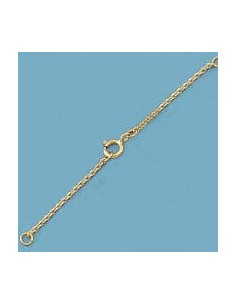 18K FORNITURA CADENA DE SEGURIDAD CON REASA