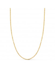 18K CADENA ORO AMARILLO HUECA FORZADA. ANCHO: 1 2 MM. LARGO: 45 CM