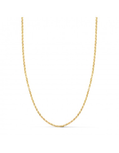 18K CADENA ORO AMARILLO HUECA FORZADA. ANCHO: 1 2 MM. LARGO: 45 CM