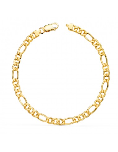 18K PULSERA ORO AMARILLO CARTIER 3X1 ANCHO: 4 75 MM LARGO: 19CM