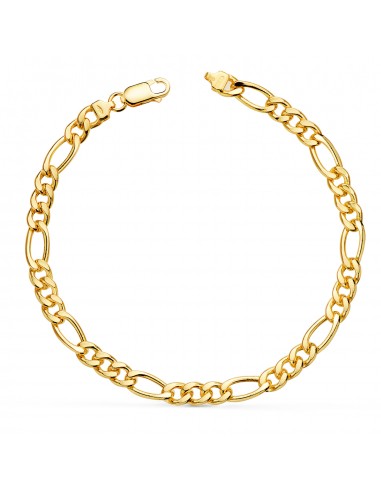 18K PULSERA ORO AMARILLO CARTIER 3X1 ANCHO: 5 MM LARGO: 21CM
