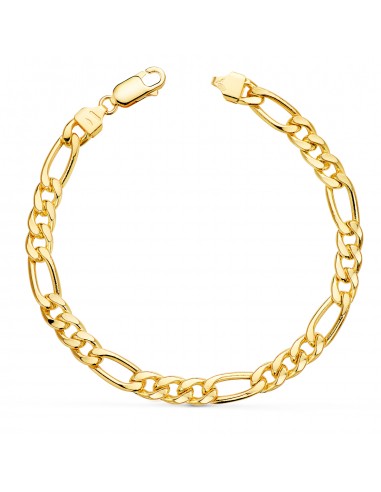 18K PULSERA ORO AMARILLO CARTIER 3X1 ANCHO: 6 5 MM LARGO: 21CM