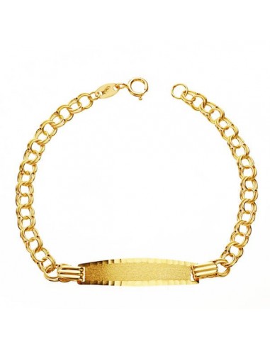 18K PULSERA ORO AMARILLO ESCLAVA HUNGARA 13CM