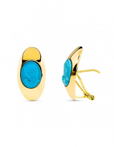 Camafeo Turquesa Cierre