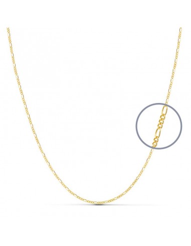 18K CADENA ORO AMARILLO MACIZA CARTIER 40CM 1 MM