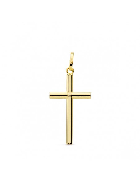 18K CRUZ LISA PALO OVAL. 22 X 12 MM.