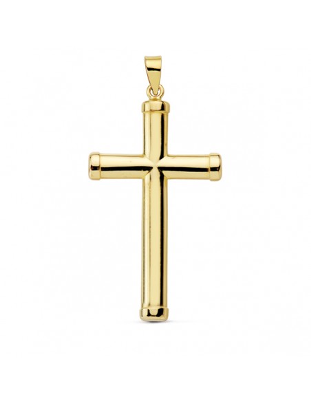 18K CRUZ LISA PALO OVAL. 32 X 18 MM.