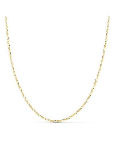 18K CADENA ORO AMARILLO MACIZA CARTIER 3X1 60CM 1 MM