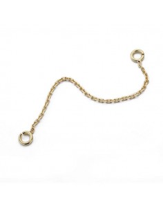 18K FORNITURA CADENA DE SEGURIDAD SIN REASA