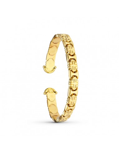 18K PULSERA ORO AMARILLO RIGIDO 19CM