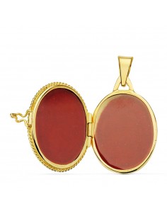 18K COLGANTE NÁCAR MANO DE FATIMA 20 MM. 2