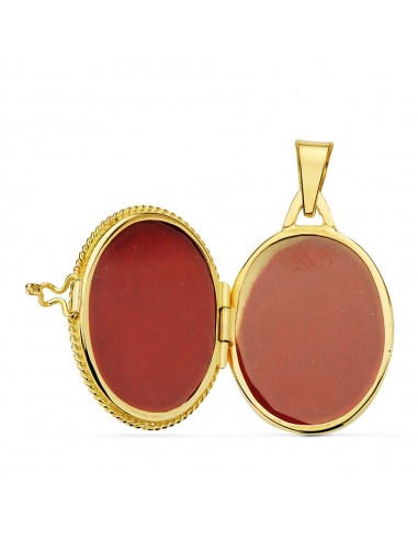 18K COLGANTE NÁCAR MANO DE FATIMA 20 MM.