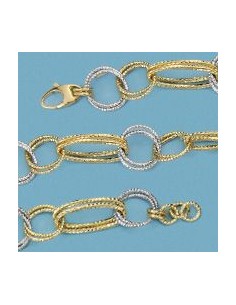 18K PULSERA ESLABONES. 5.75 GRS.