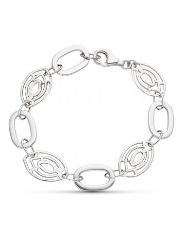 18K PULSERA ORO BLANCO 18CM