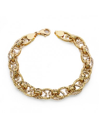 18K PULSERA HUECA 19,5 CM. 5,50 GRS.