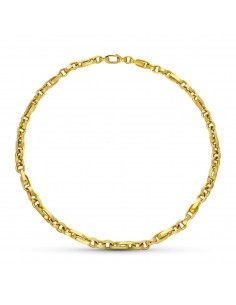 18K GARGANTILLA ORO AMARILLO HUECA 45CM