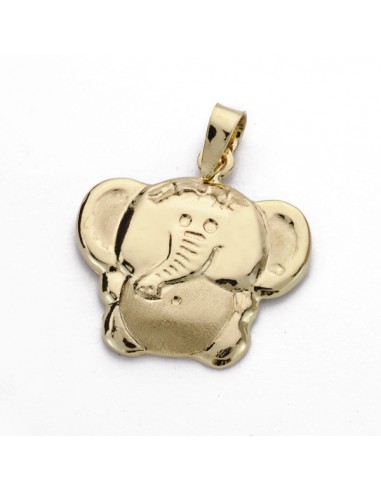 18K COLGANTE ORO AMARILLO ELEFANTE. 19X19 MM