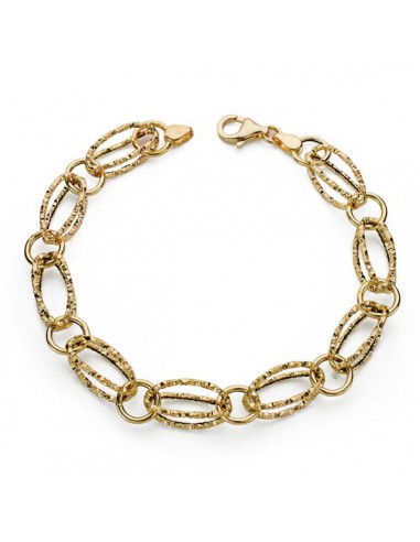 18K PULSERA HUECA 19 CM. 3,50 GRS.