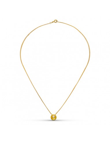 18K GARGANTILLA ORO BICOLOR MOTIVO CIRCONITAS