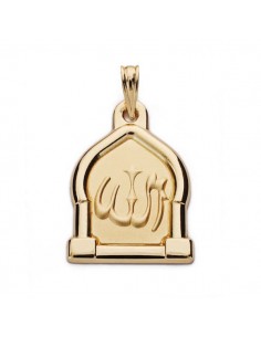 18K MEDALLA ALA ES GRANDE 24MM