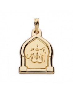 18K MEDALLA ALA ES GRANDE 24 X 24MM