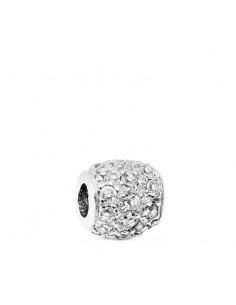 18K COLGANTE BOLA ORO BLANCO 8X8 MM