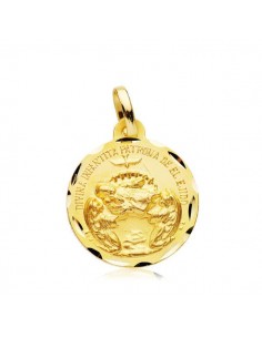 18K MEDALLA DIVINA INFANTITA 18MM 2,25 GR
