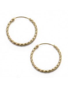 18K AROS LIGEROS CUADRADO 18 X 1.3 MM.