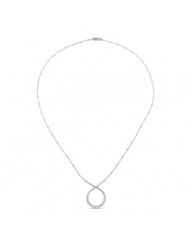 18K GARGANTILLA ORO BLANCO CIRCONITA