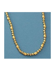 18K GARGANTILLA BOLAS 45 CM. 14.15 GRS.