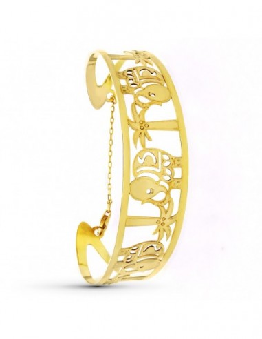 Pulsera Rigida Elefantes
