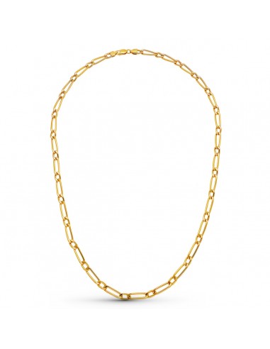 18K CADENA ORO AMARILLO CARTIER HUECA 50CM 4.5 MM