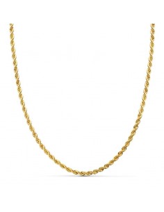 18K CORDON SALOMONICO ORO AMARILLO 40CM 3MM
