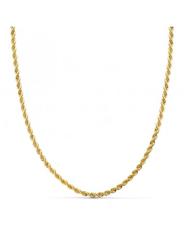 18K CORDON SALOMONICO ORO AMARILLO 40CM 3MM