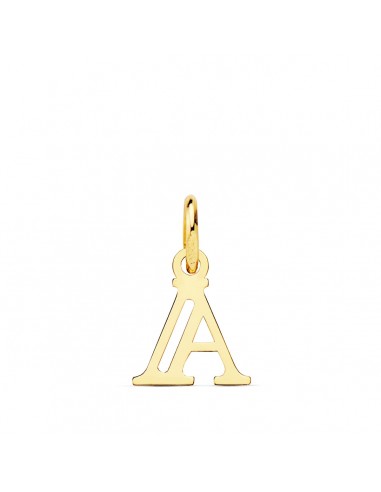 18K COLGANTE ORO AMARILLO LETRA " A " 11X9 MM