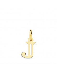 18K COLGANTE ORO AMARILLO LETRA " J ". 11X8 MM